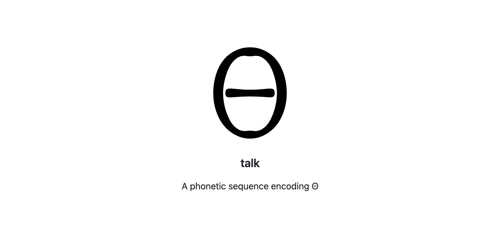 talk