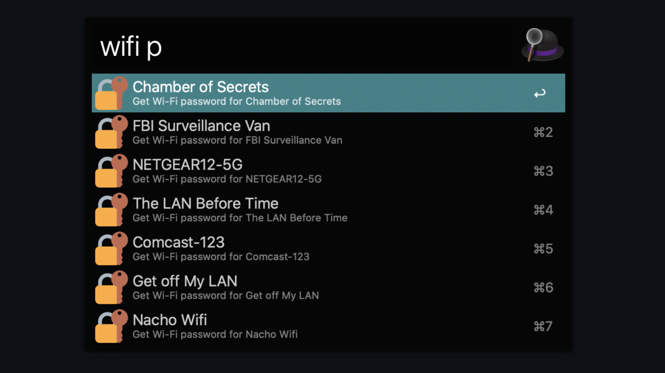 alfred-wifi-password