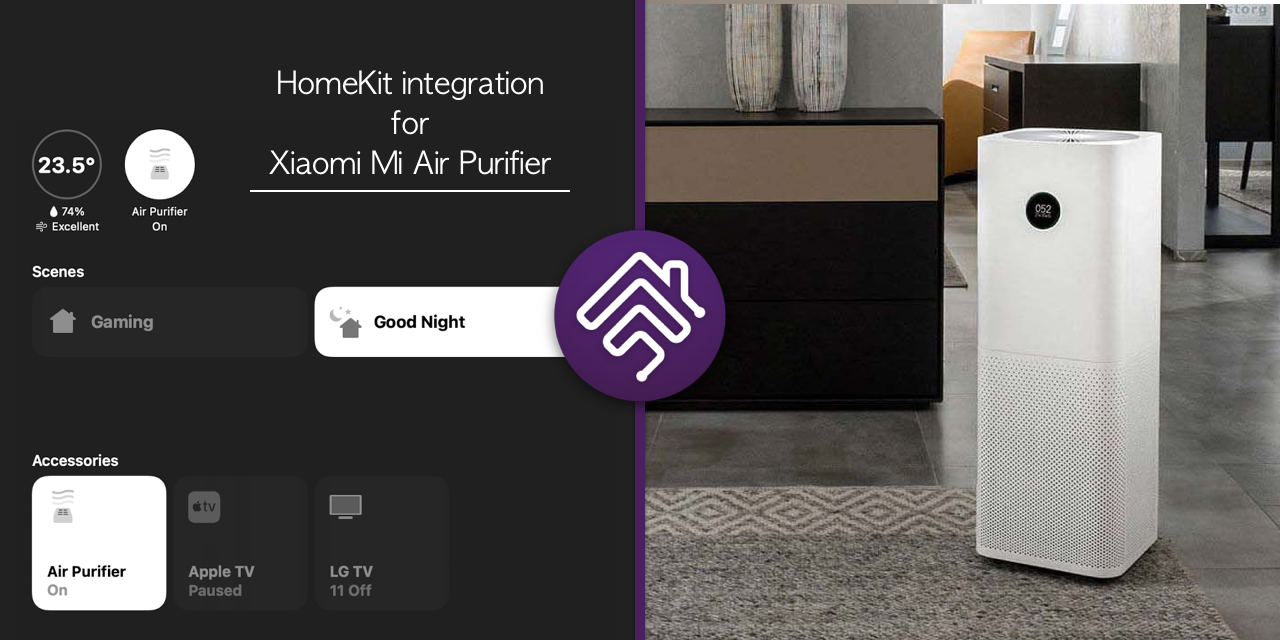 Mi air deals purifier automation