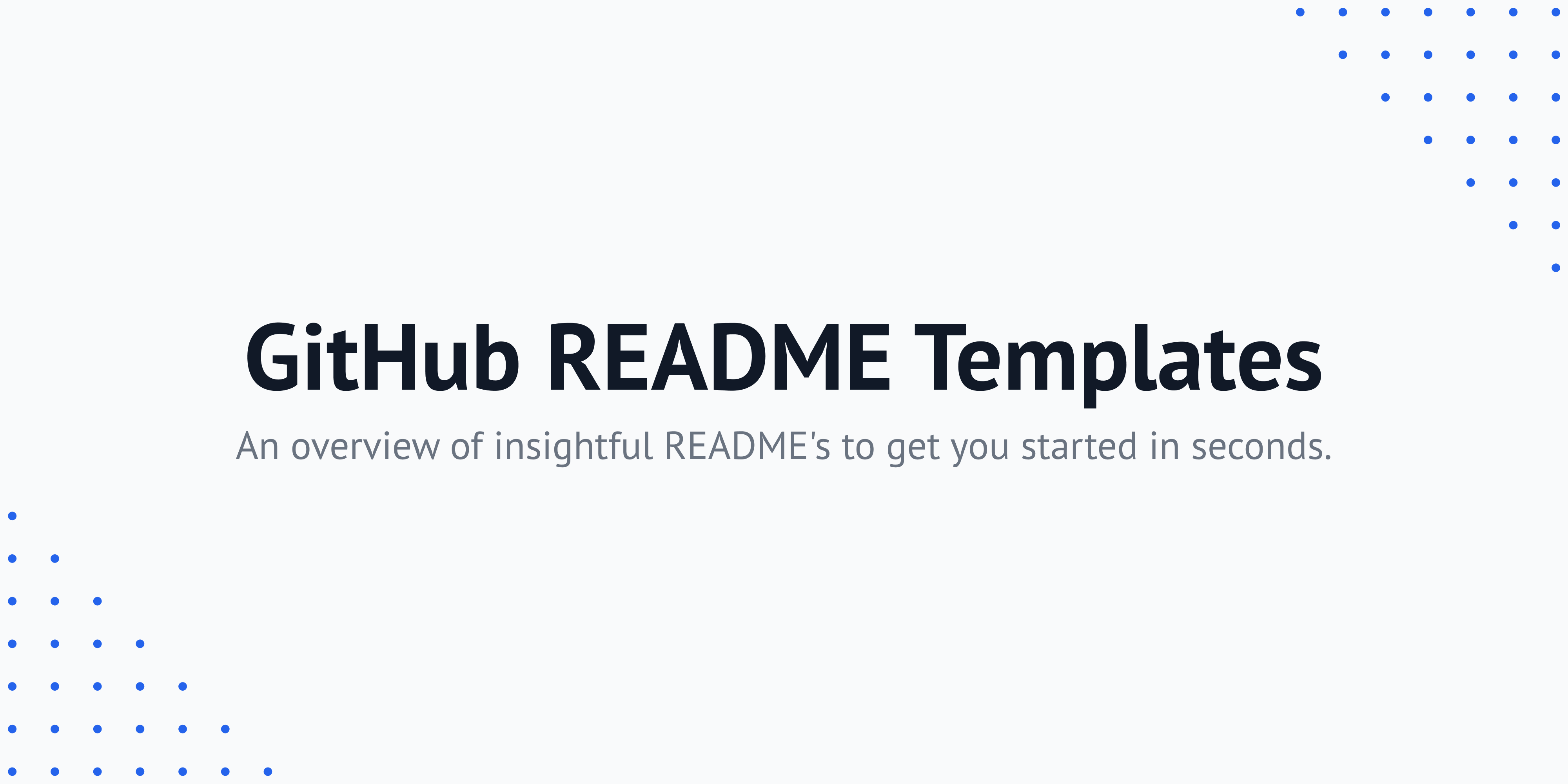 github main page readme