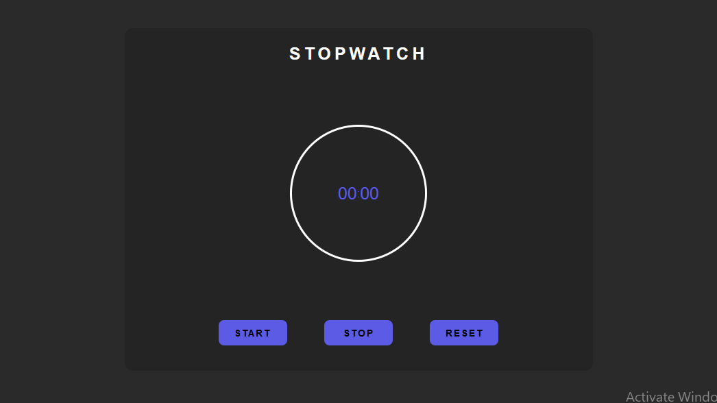 GitHub - darkshadow88/Stopwatch: Stop Watch UI | Dark Theme | CSS