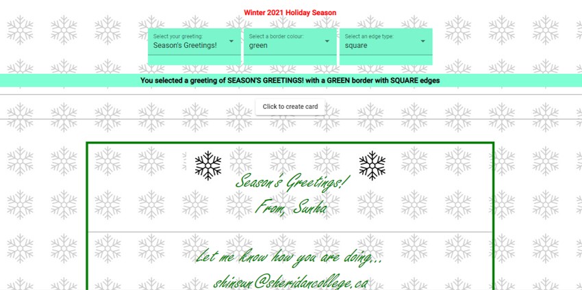 GitHub - sunha-shin/holiday-card-maker: Angular.js, Node.js, JSON