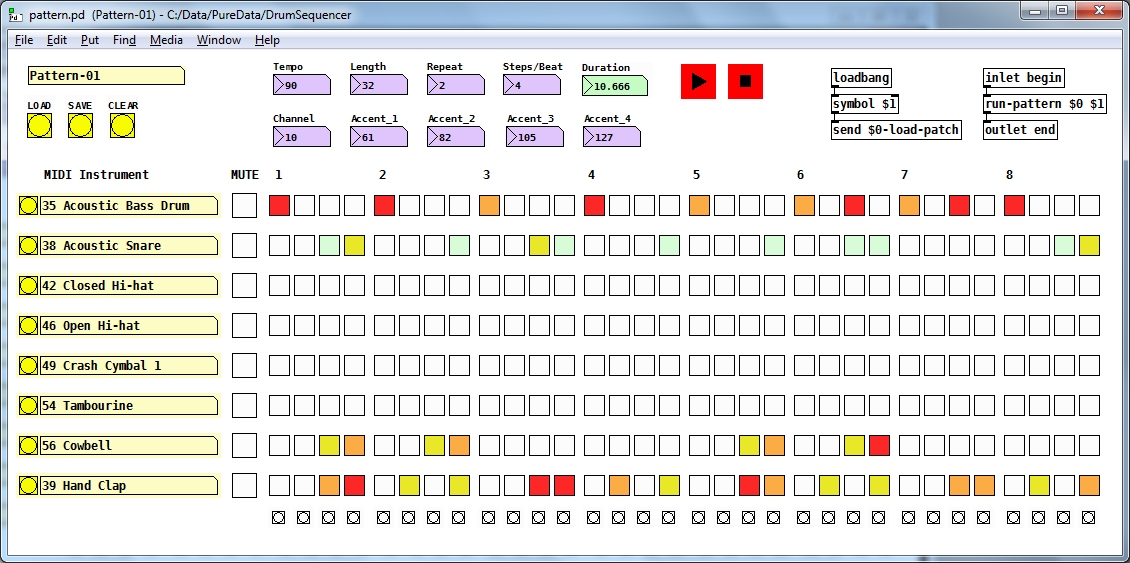GitHub dfkettle/MIDIDrumSequencer The MIDI Drum Sequencer (MDS) is designed to emulate