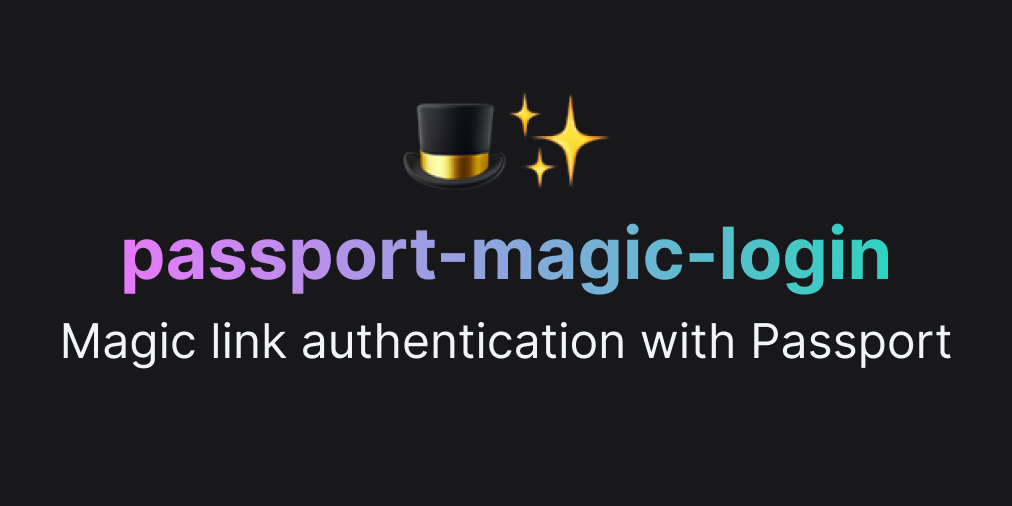 passport-magic-login