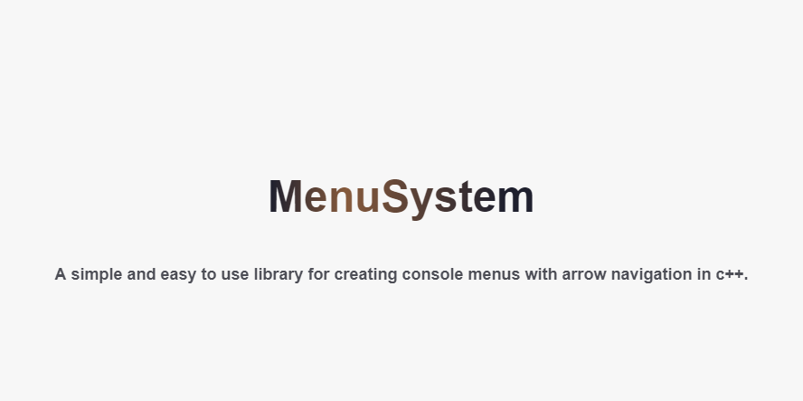 arrowmenu