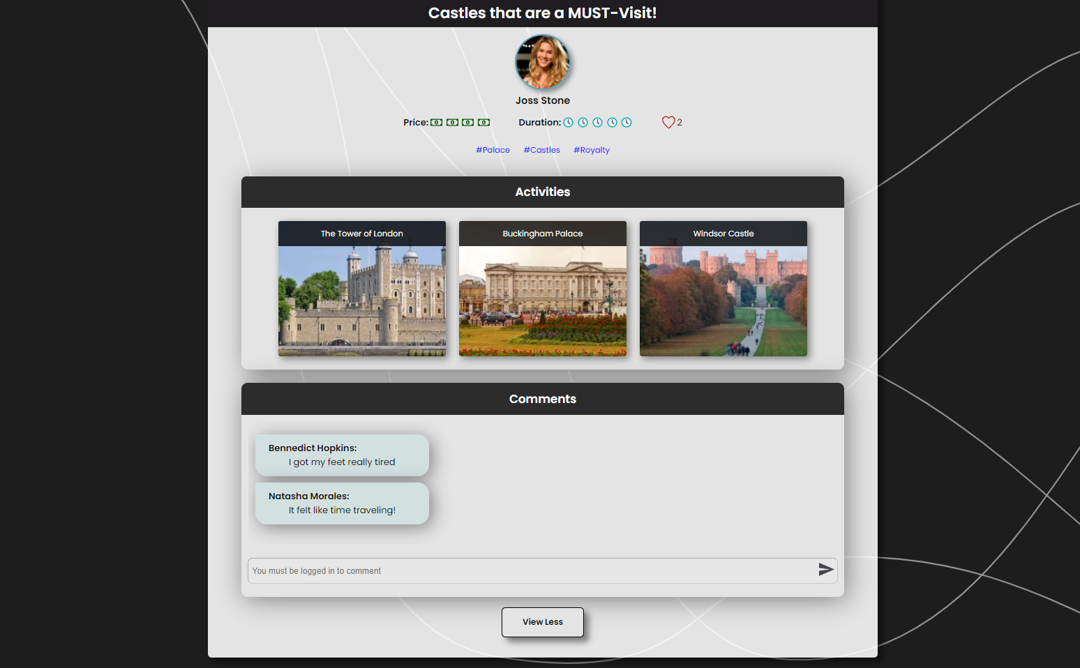 GitHub - matijuncos/juncos-mytinerary