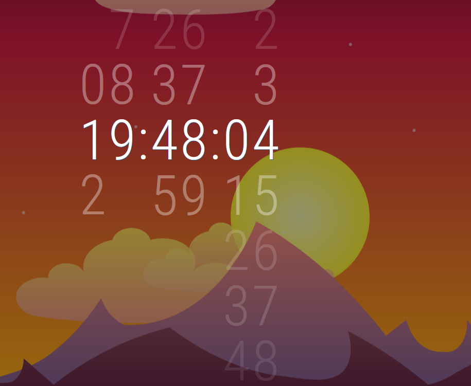 GitHub - fm-sys/slide-clock