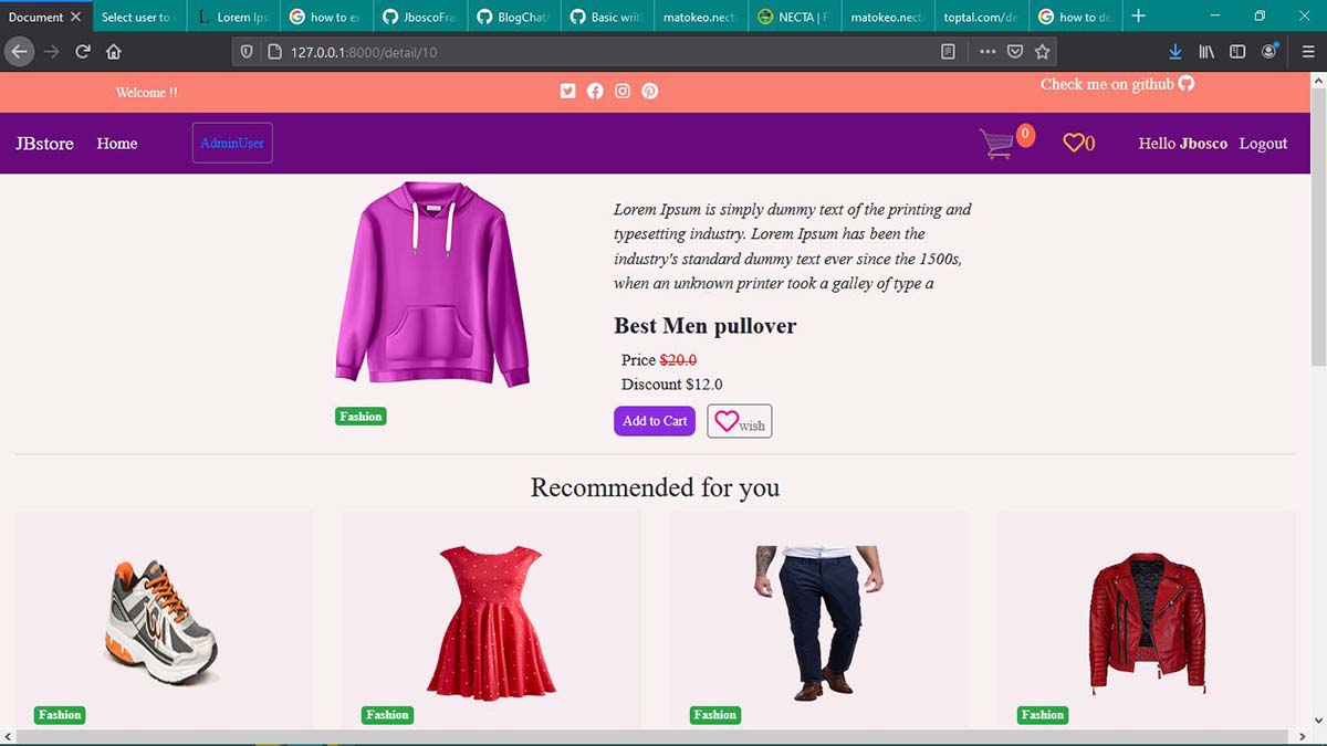 GitHub - JboscoFrancis/Django_Ecom_Web: This is an E-commerce web where ...