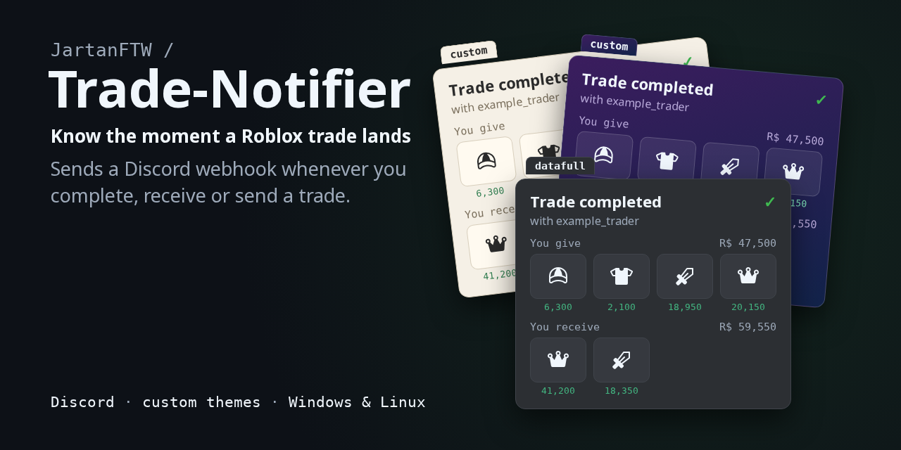 Trade-Notifier
