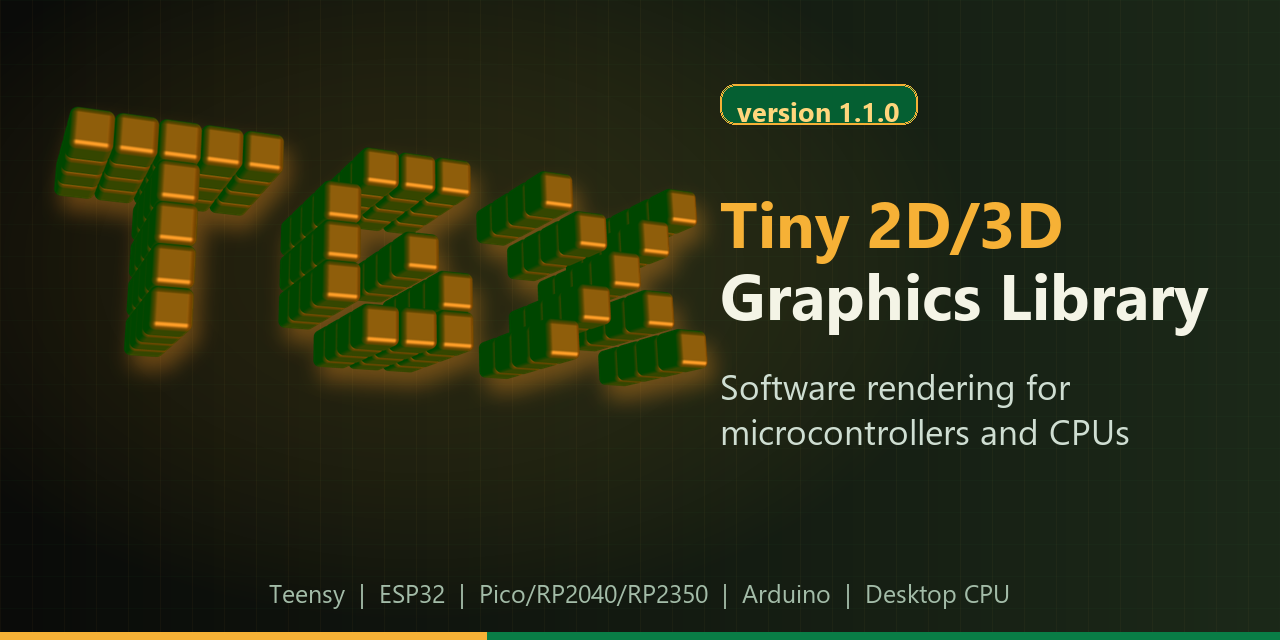 GitHub - vindar/tgx: tgx - a tiny 2D/3D graphics library · GitHub