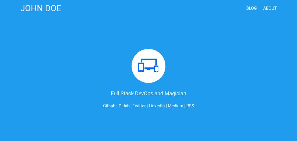 GitHub - diazvictor/blue-ocean: Blue Ocean is a responsive, clean and ...