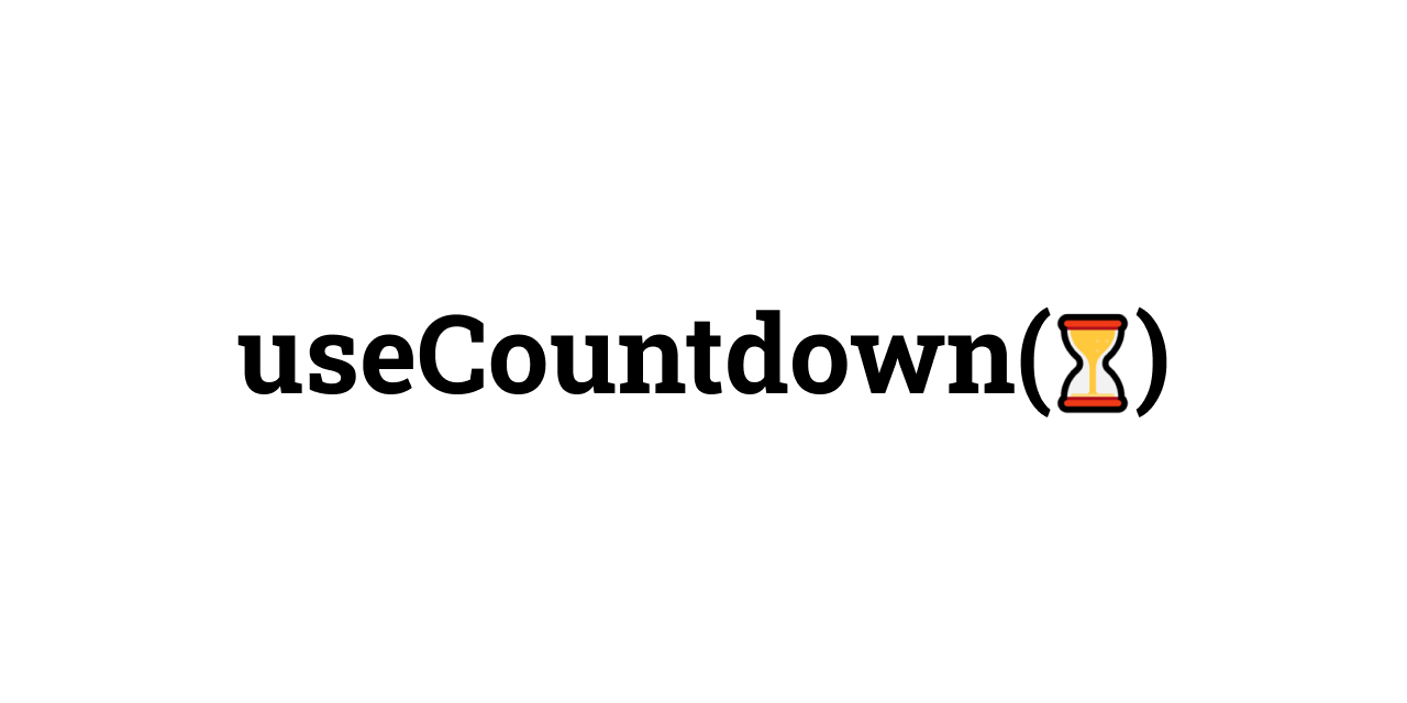 use-countdown