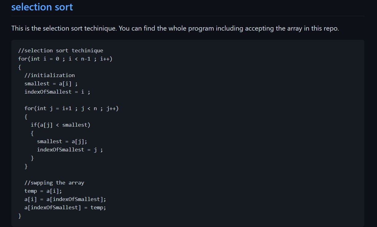 C program for sorting of array using Bubble sort 