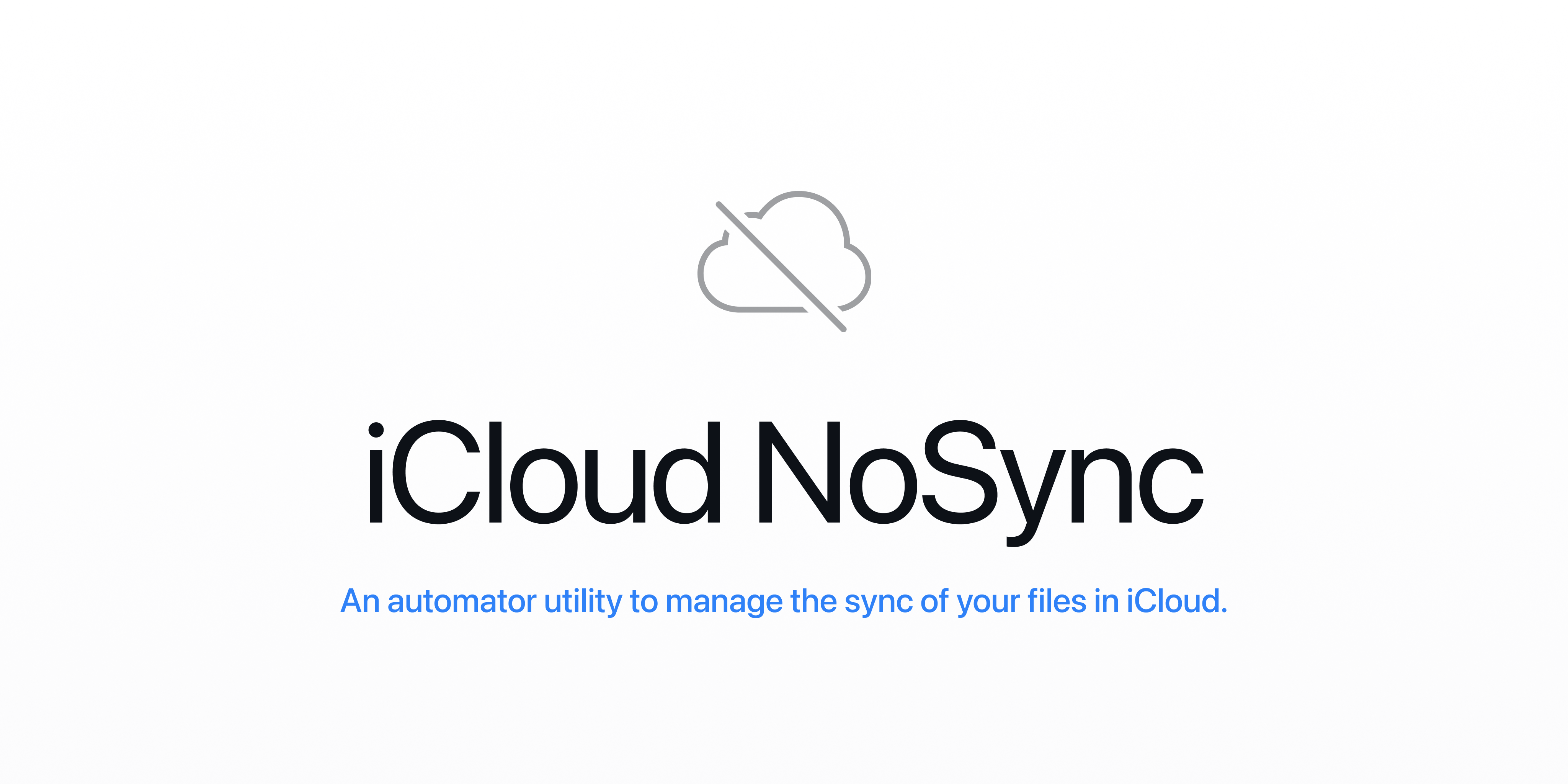 nicolodiamante/icloud-nosync