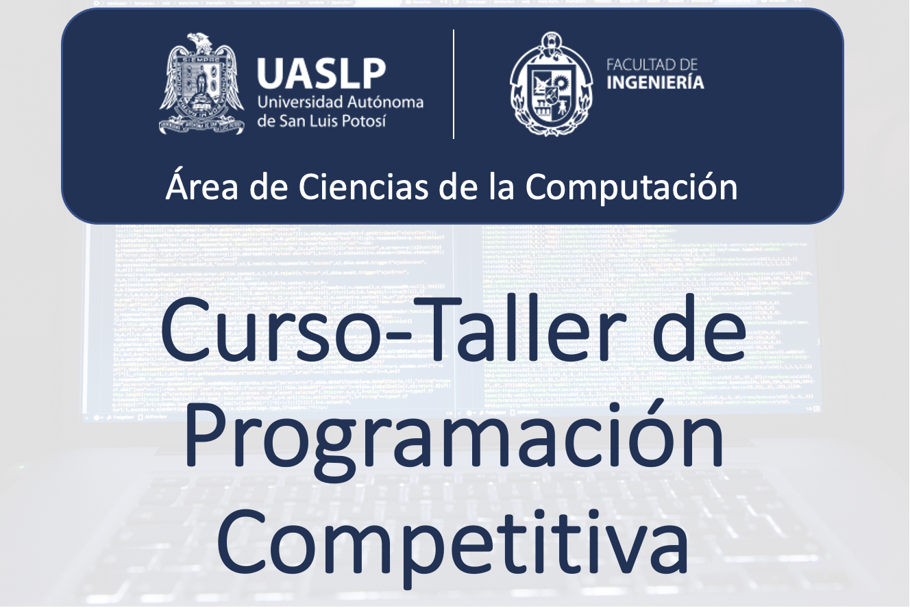 GitHub - eloyhz/curso-taller-programacion-competitiva-uaslp: Curso ...