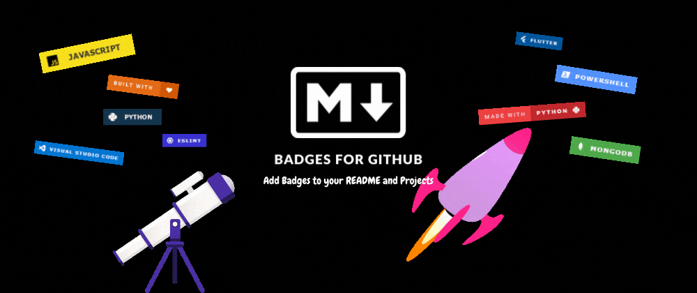 badges-markdown · GitHub Topics · GitHub