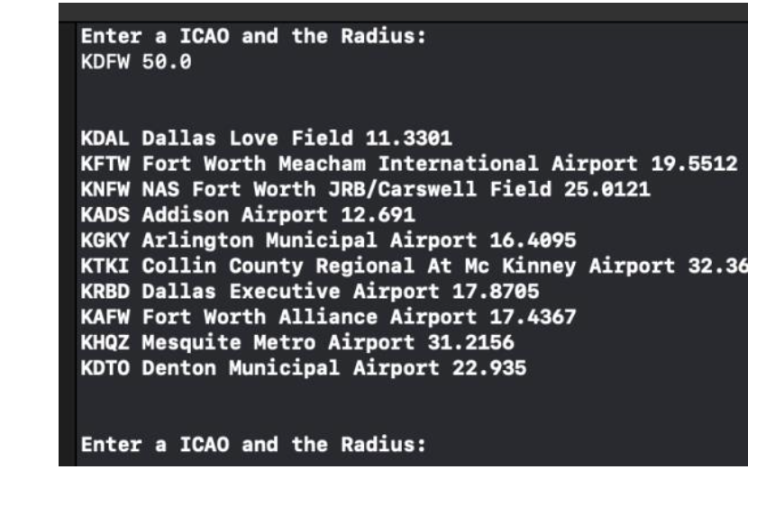 GitHub - bigyan313/airports-searching-program: Given a list of all ...