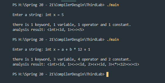 GitHub - IamLizu/compiler-lexical-analyzer: Another imperfect lexical ...