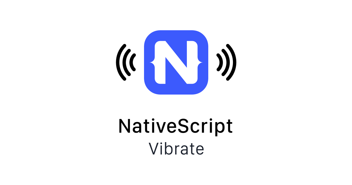 nativescript-vibrate