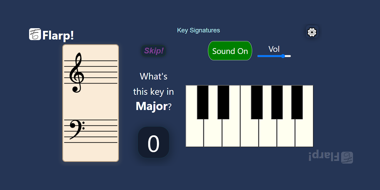 GitHub - bsantero/flarp-music-quiz: A little quiz for learning key ...