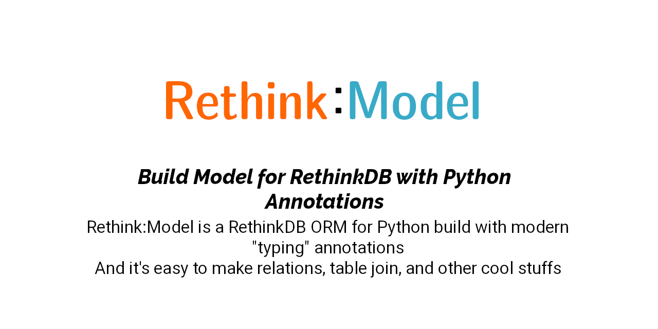 rethinkmodel