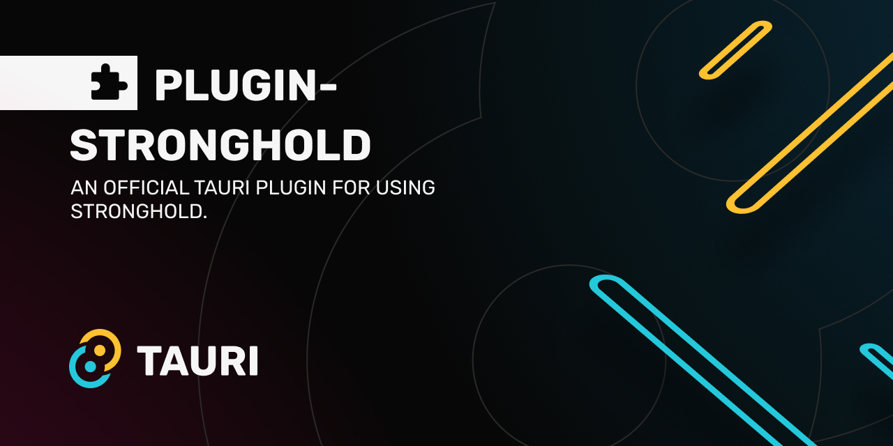 tauri-plugin-stronghold