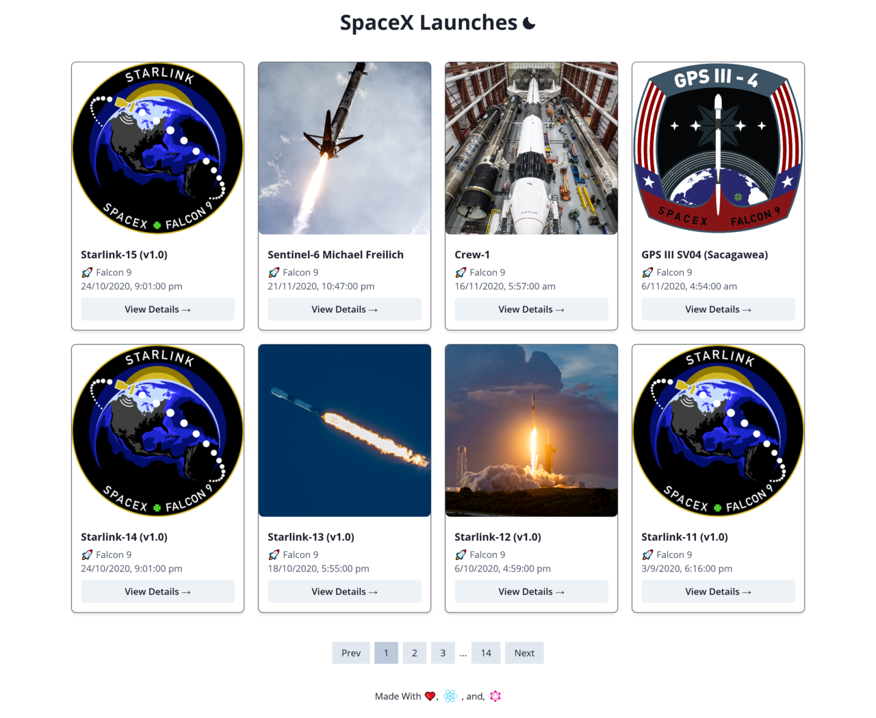 spacex-graphql-api