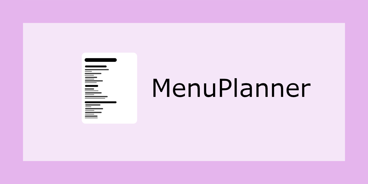 GitHub - NikiTricky2/MenuPlanner: A small online application, to make menus