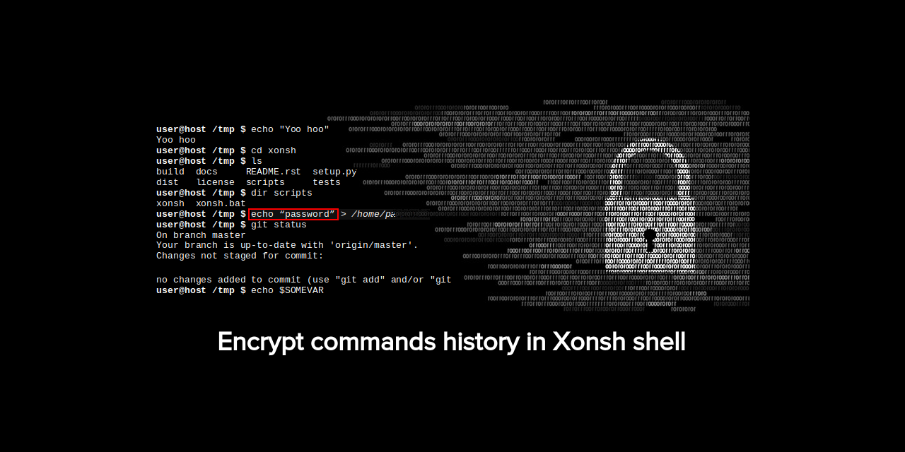 xontrib-history-encrypt