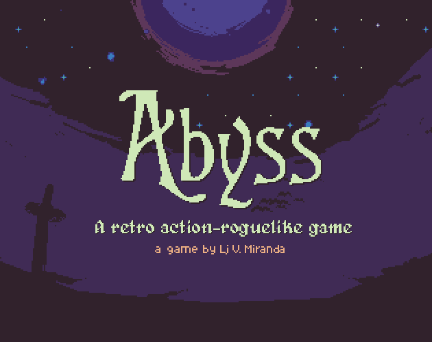 GitHub - ljvmiranda921/abyss: Descend into the abyss | A retro action ...