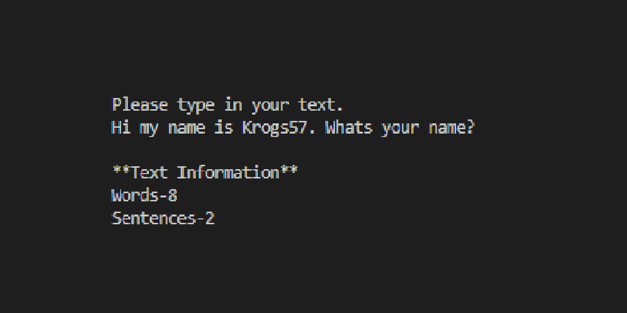 Sentence-Information