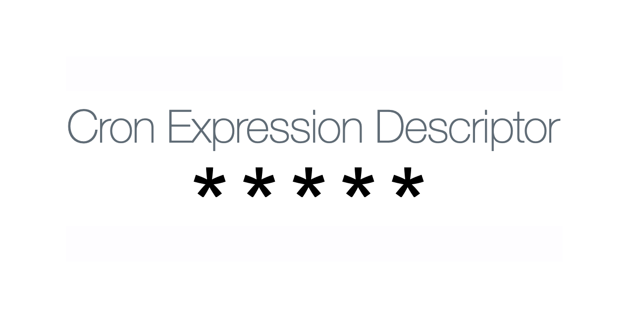 cron-expression-descriptor