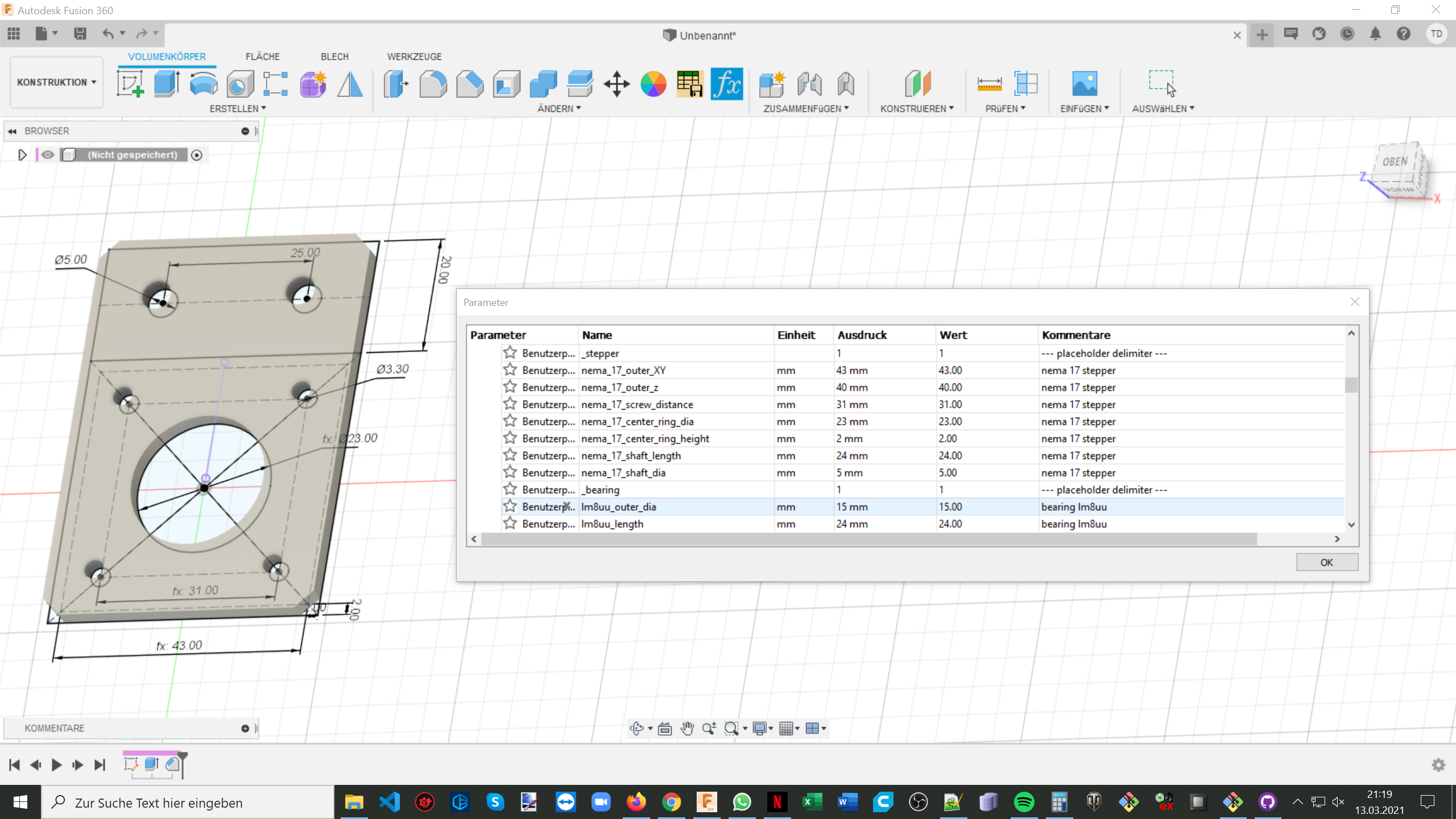 fusion-360-parameter-list-templates