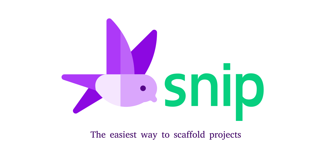 GitHub - fabiojose/snip: The easiest way to scaffold projects · GitHub