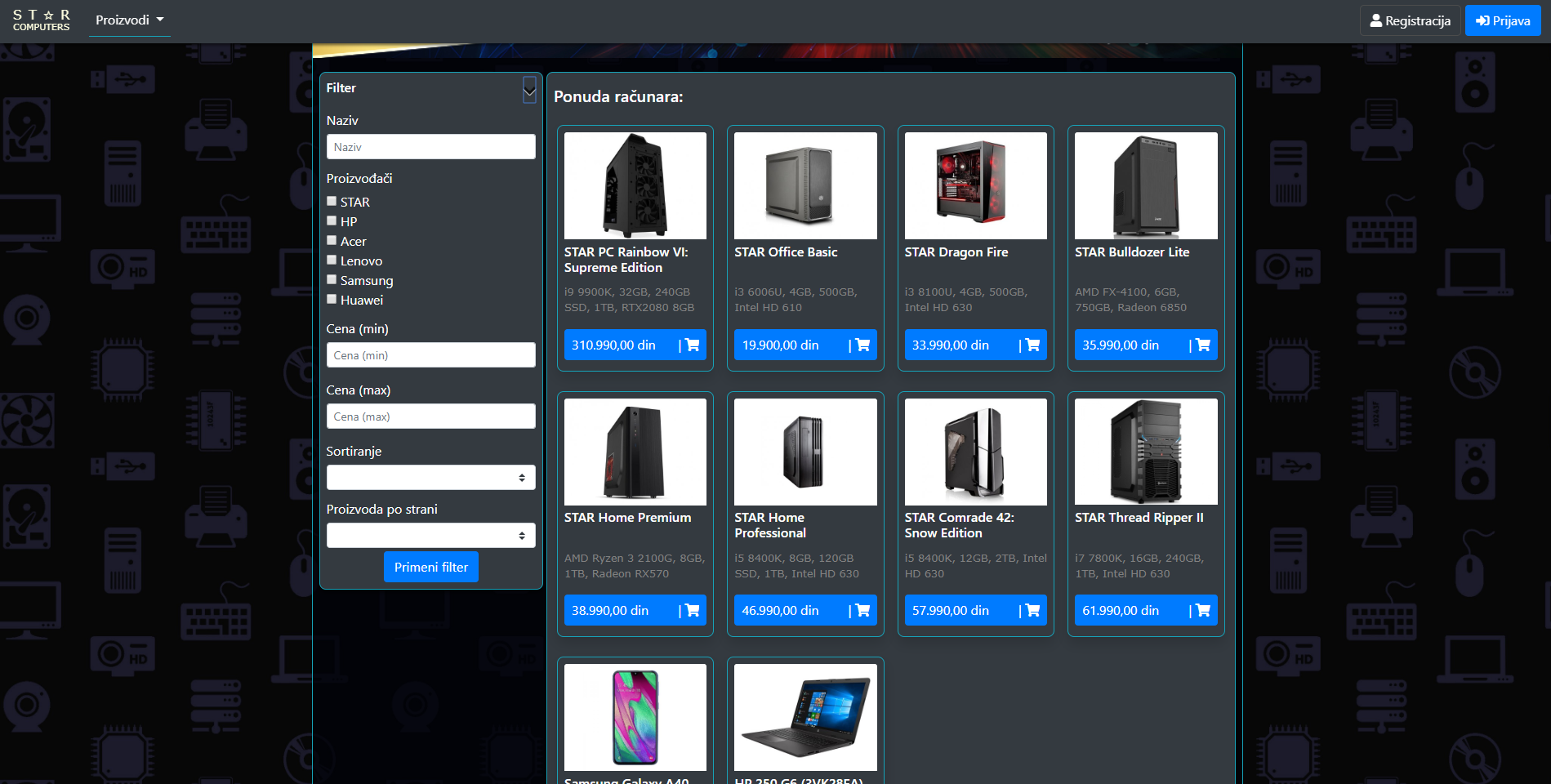 GitHub - stefanostojic/star-computers: A web shop built with MEAN stack ...