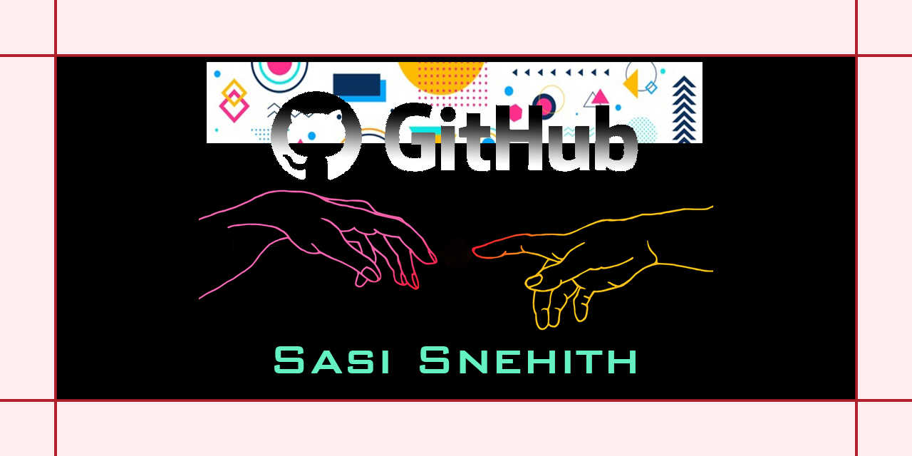 GitHub - sasisnehith/sasisnehith: Config files for my GitHub profile.