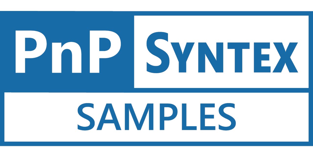 syntex-samples