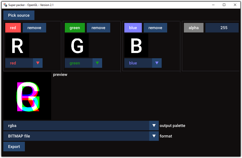 GitHub - PierreEVEN/SuperPacker: Super packer is a minimalist tool that ...