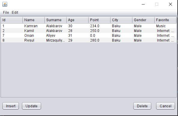 GitHub - KamranAlakbarov/Students: Swing app creating in Java