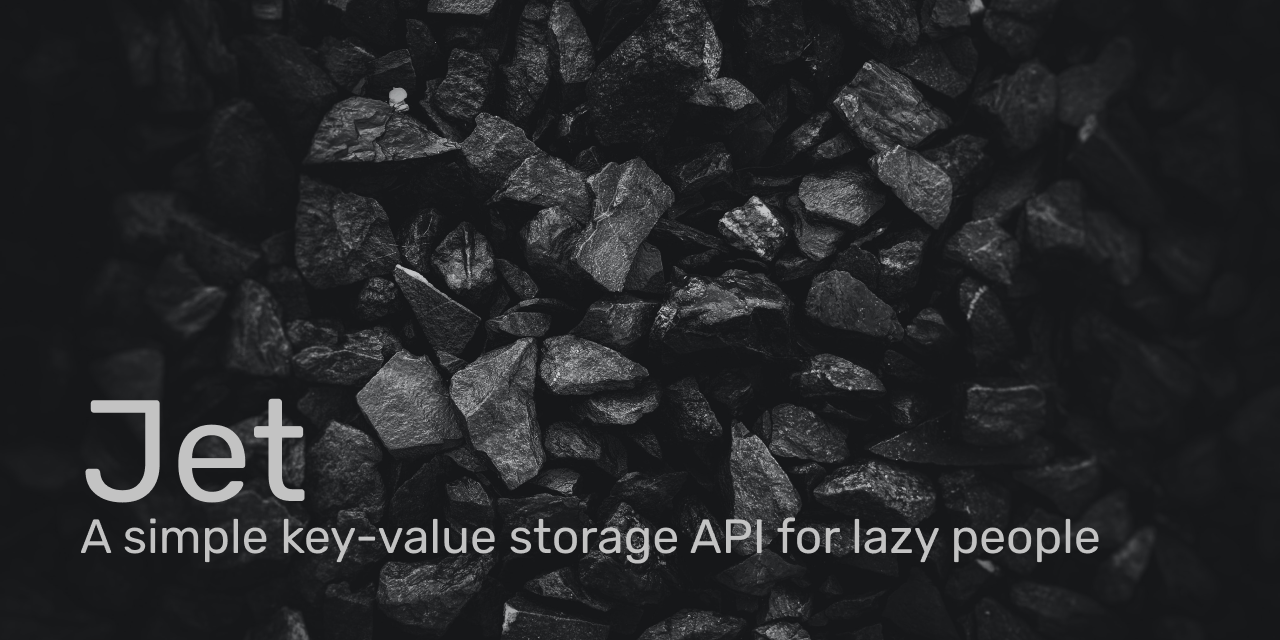 Github go gems jet a key value db api with multiple storage engines