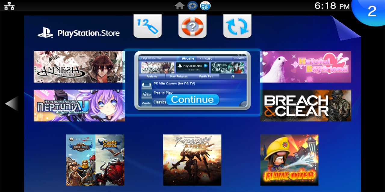 PS Vita Review : Playstation Store (PS Vita Store) 