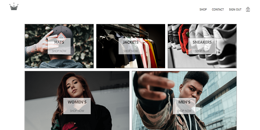 GitHub - tejasmorkar/crwn-clothing: A demo shopping web app built using ...