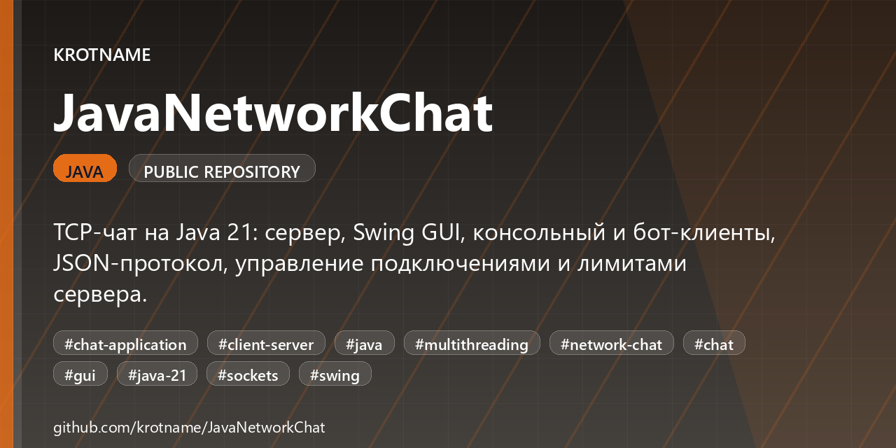 JavaNetworkChat