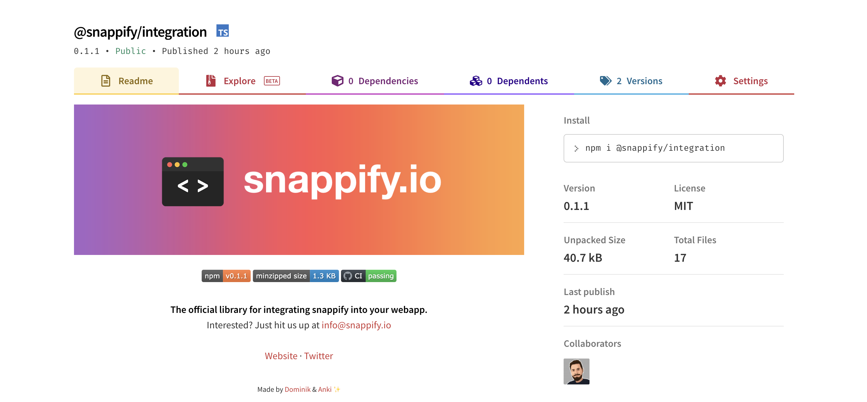 GitHub snappifyio/integration Easily integrate snappify into your