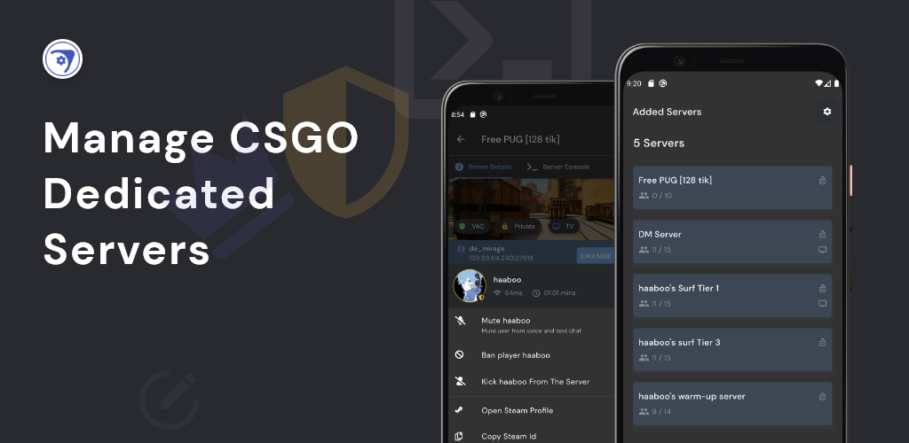 GitHub - mohitkyadav/source-server-manager: Manage CSGO and other ...