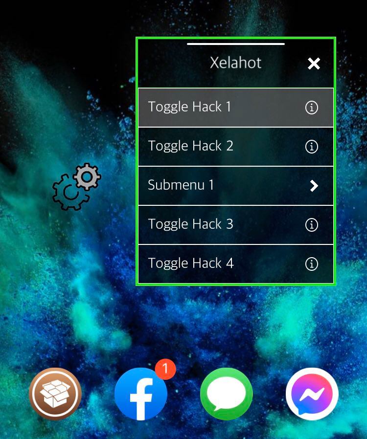 call of duty ios mod menu