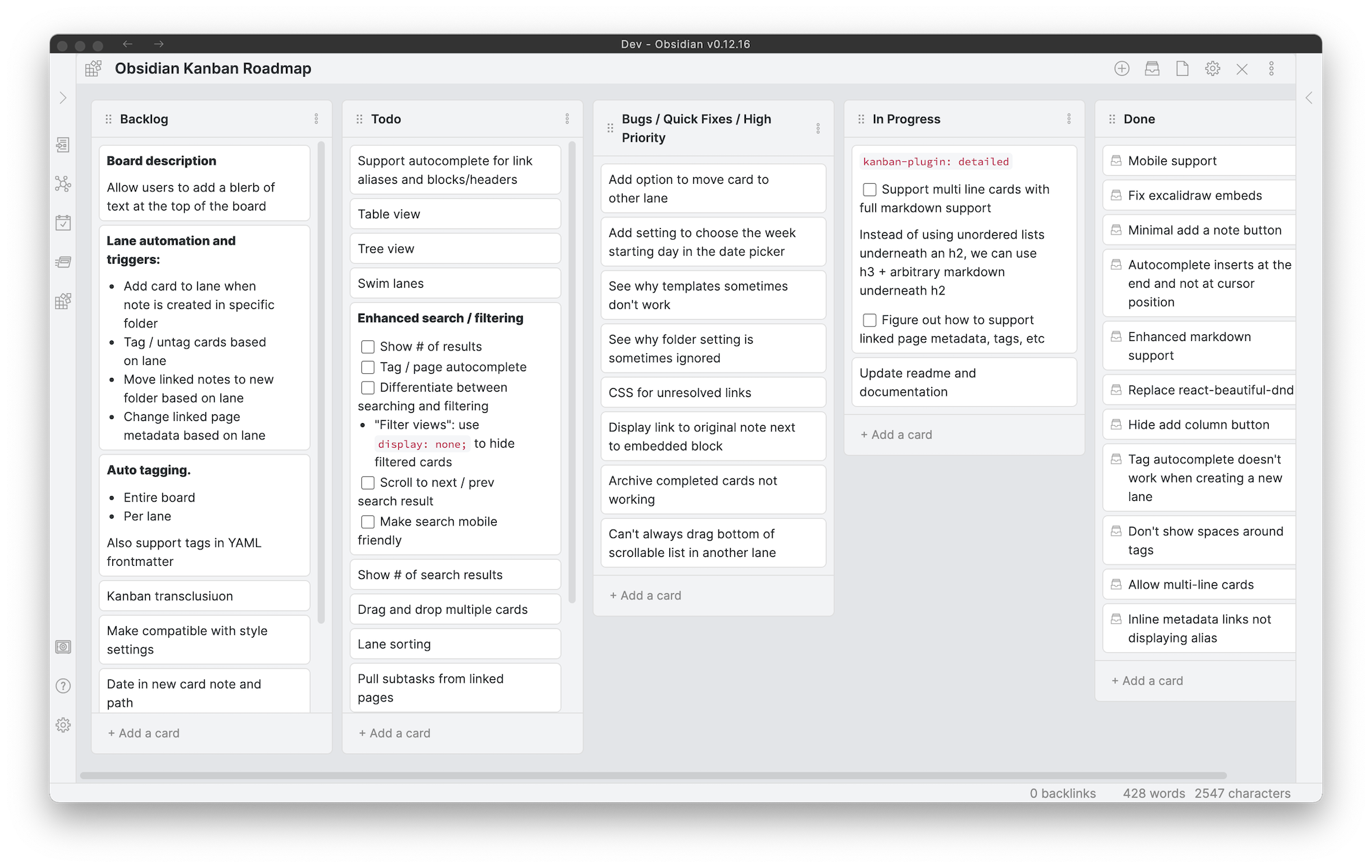 mgmeyers/obsidian-kanban