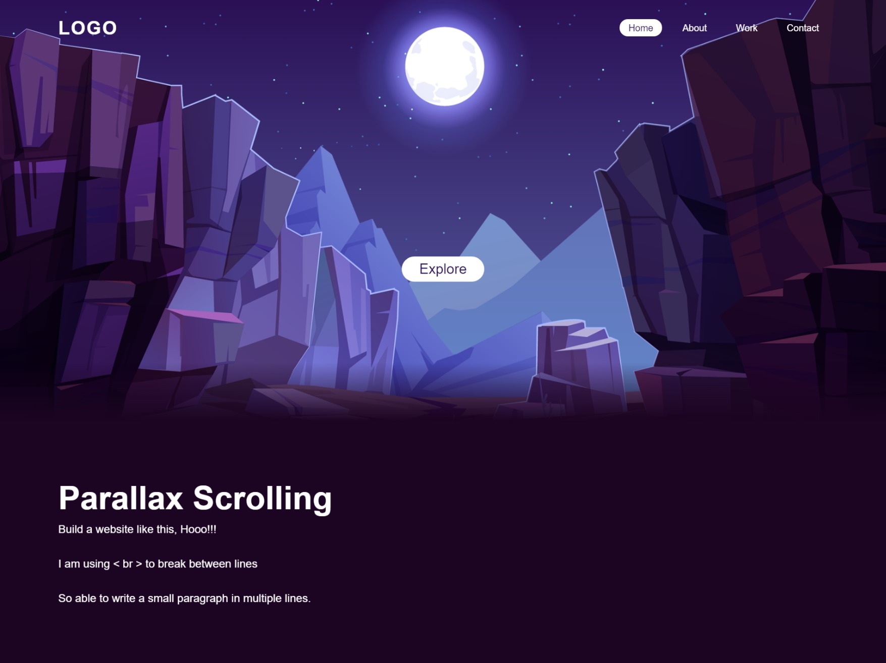 github-manohar1201-parallax-scrolling-website-demo