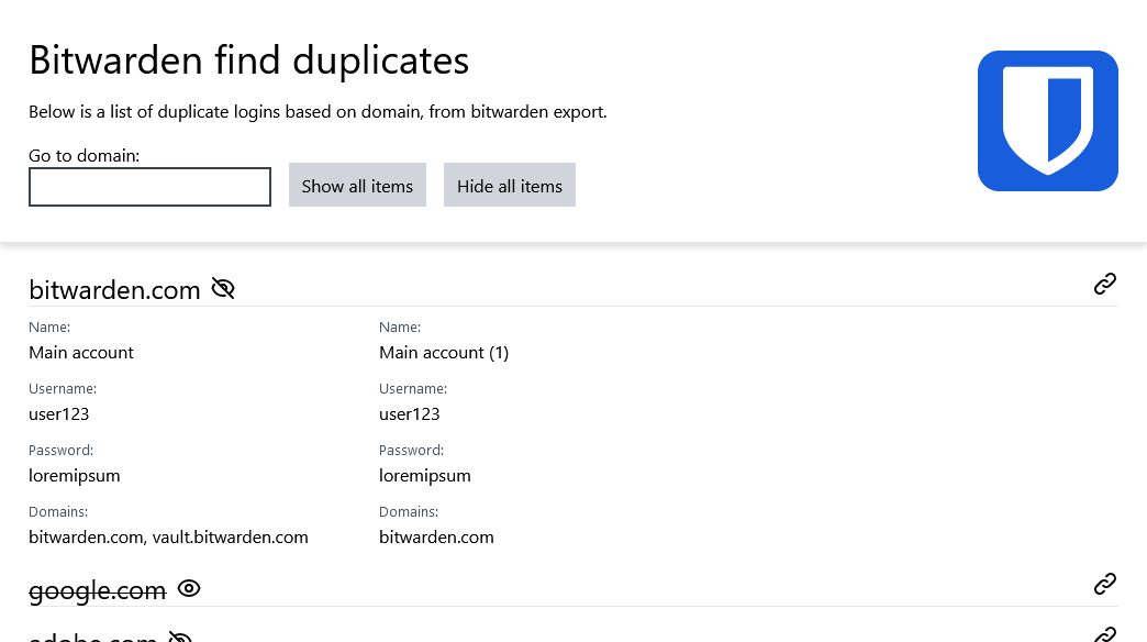 bitwarden_find_duplicates