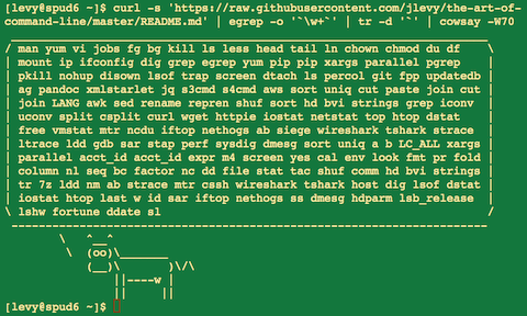 jlevy/the-art-of-command-line
